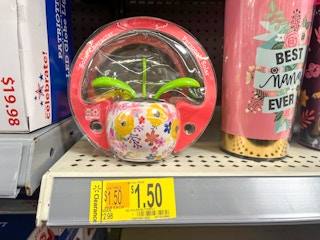 walmart mothers day clearance solar butterfly on shelf