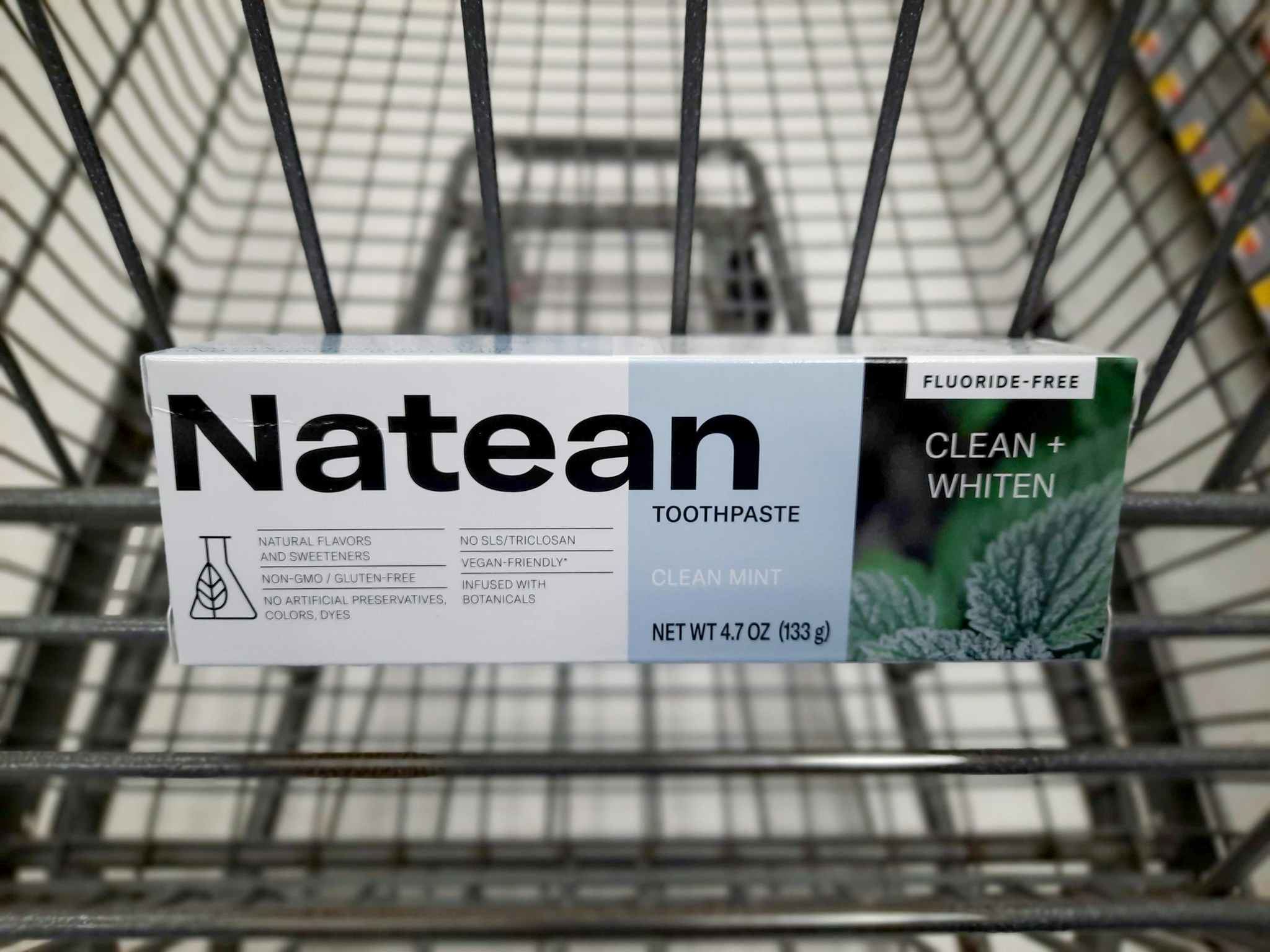 walmart natean toothpaste in cart