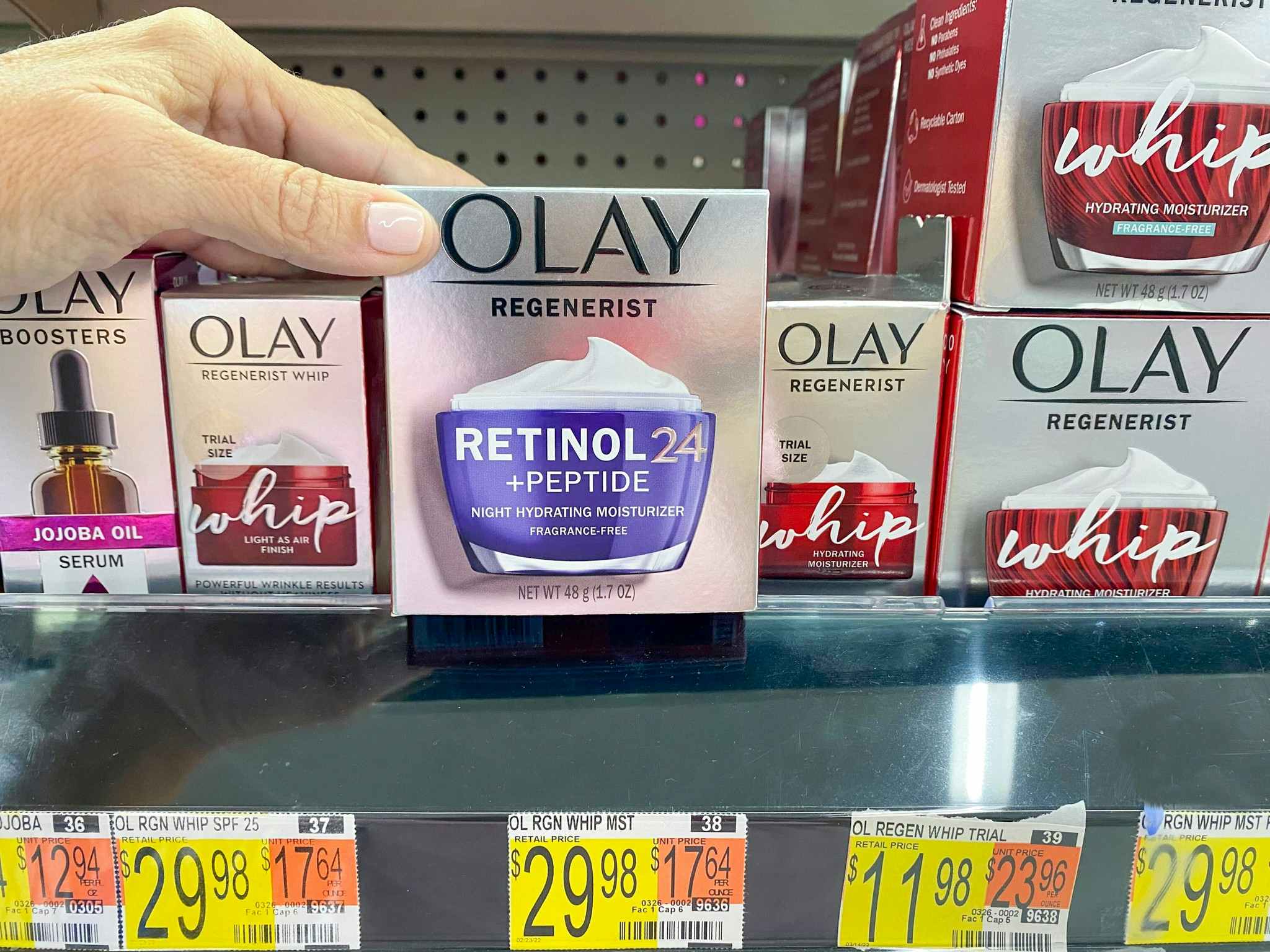 Olay Regenerist at Walmart