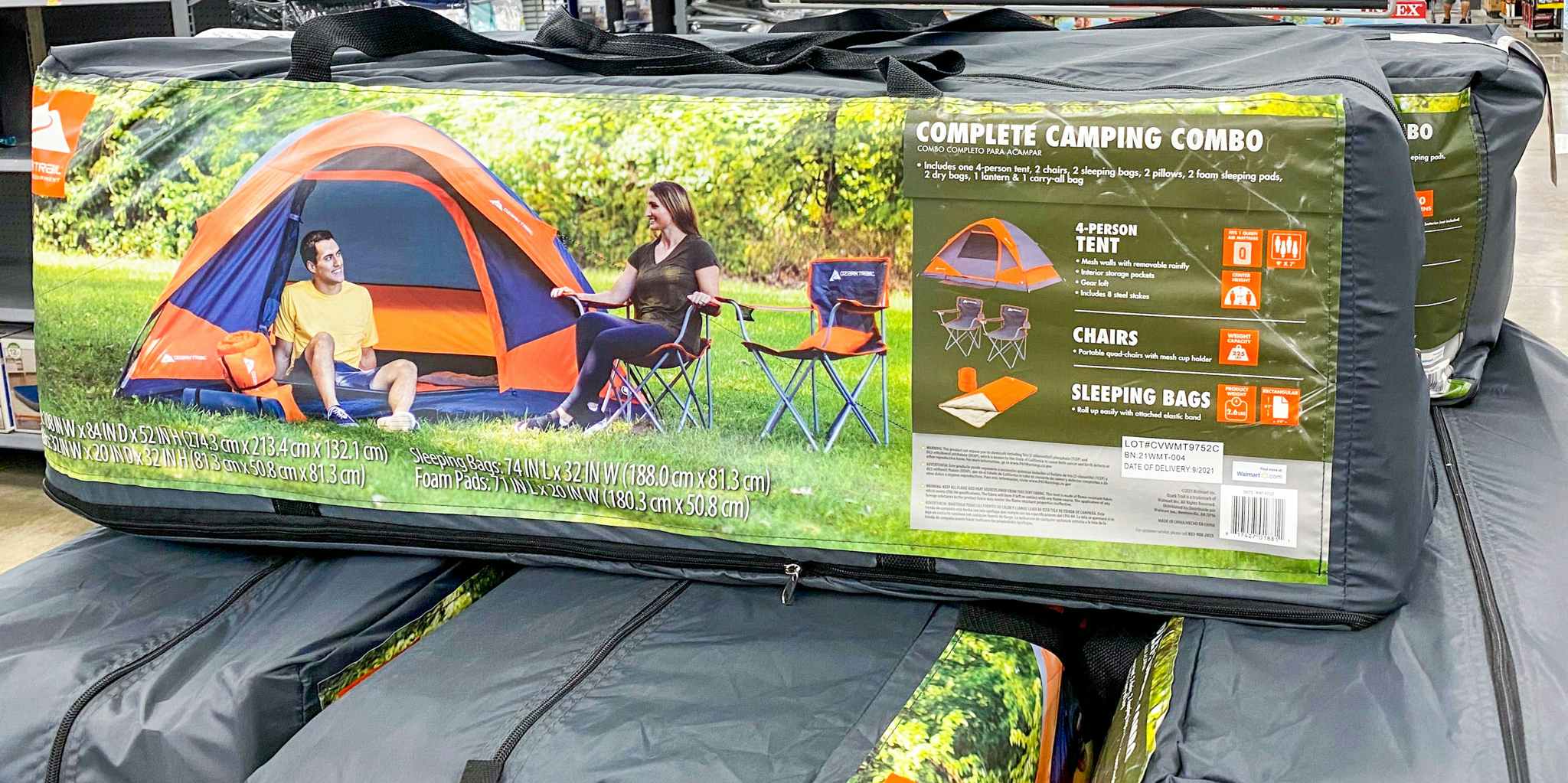 Ozark Trail Complete Camping Combo at Walmart