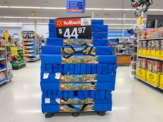 walmart ozark trail slant leg canopy on display