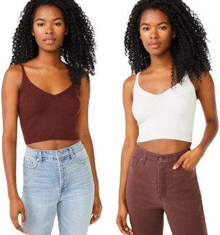 walmart scoop ribbed bralette sweater 2022 1652711522 1652711522