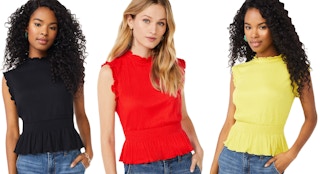 walmart scoop smocked crop top 2022 1652711548 1652711548