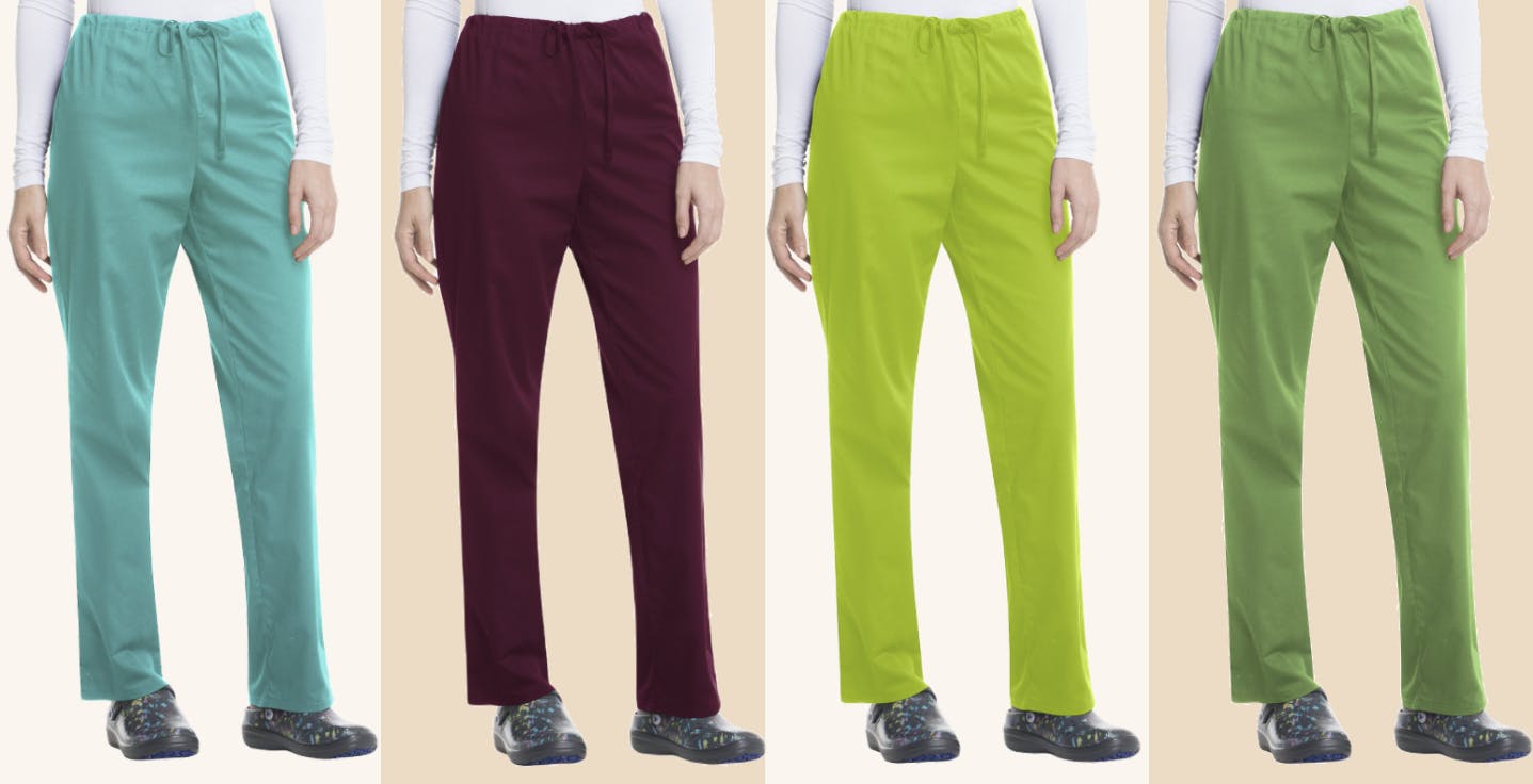 Scrub Pants, Only $4.50 at Walmart 