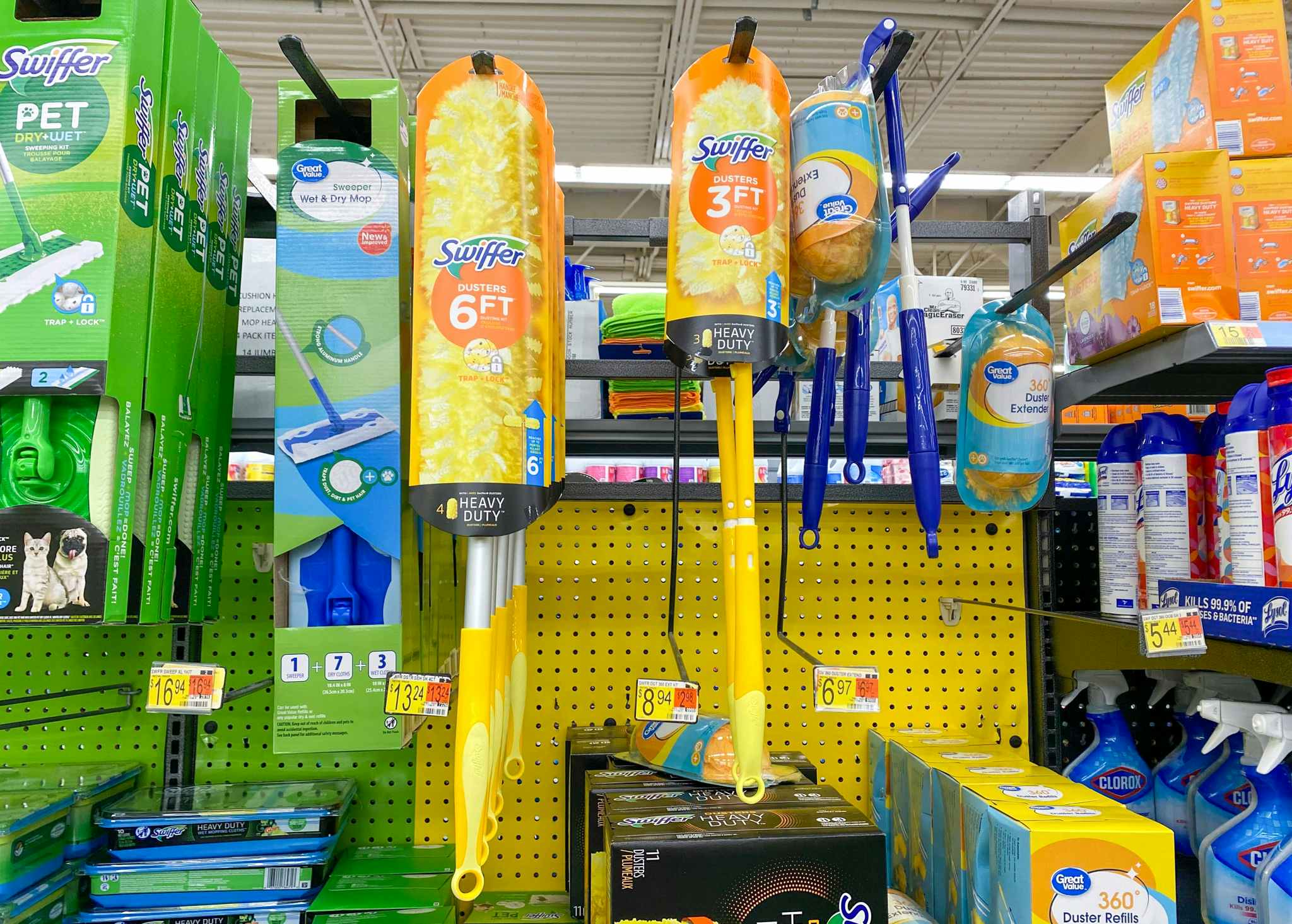 Swiffer Heavy Duty Extendable Dusting Kits at Walmart