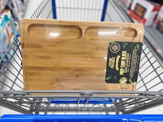 walmart thyme and table bamboo chop block in cart