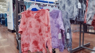 walmart time and tru tie dye sweatshirt clearance