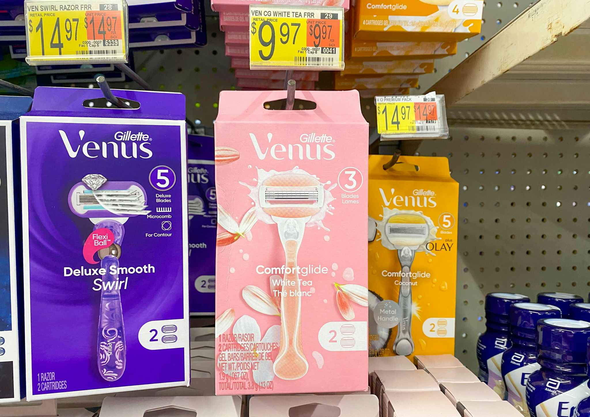 Venus Razors at Walmart