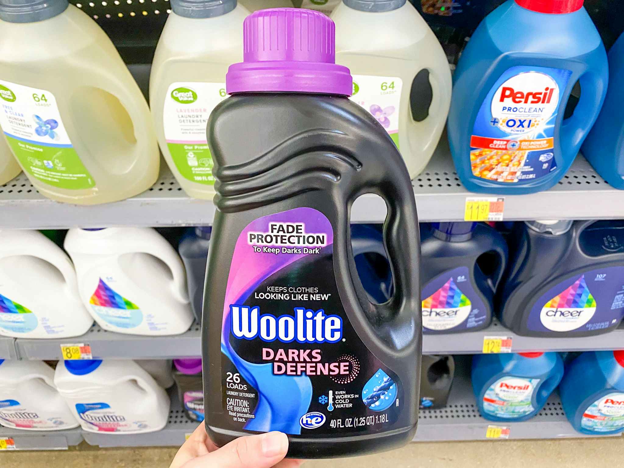 Wolite Darks Defense Liquid Laundry Detergent at Walmart