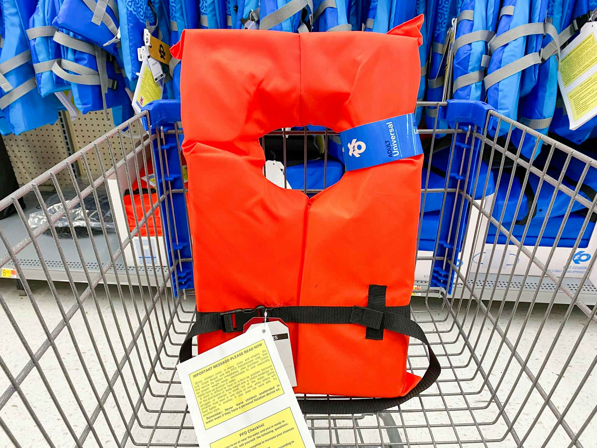 X2O U.S. Coast Guard Approved Life Jacket at Walmart