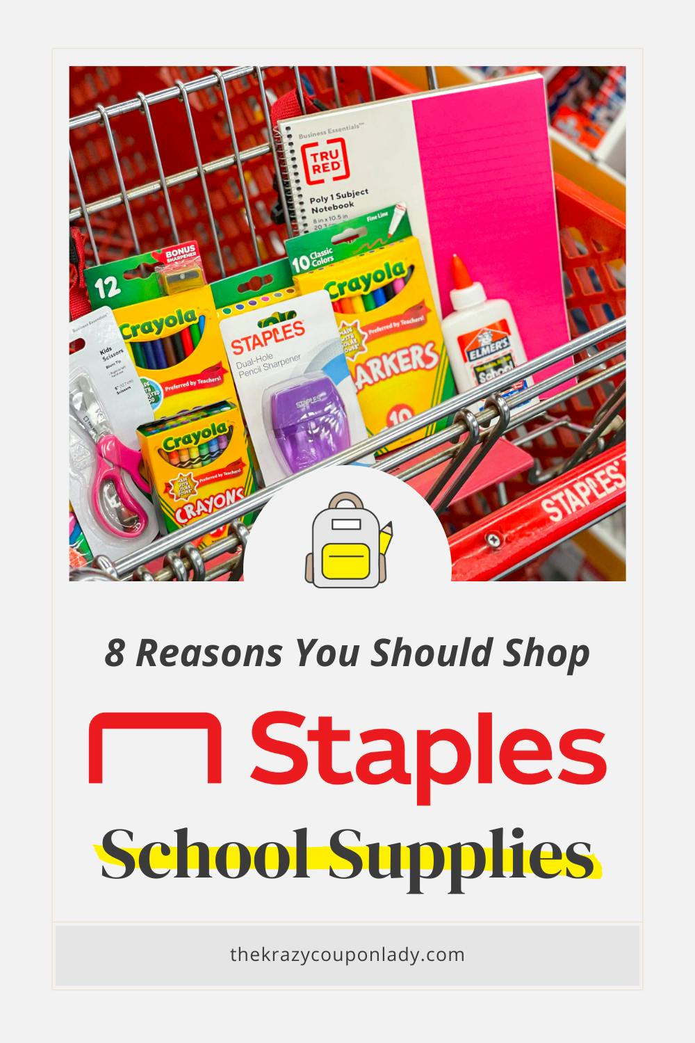 8 Reasons You Should Shop at Staples This Back-to-School Season