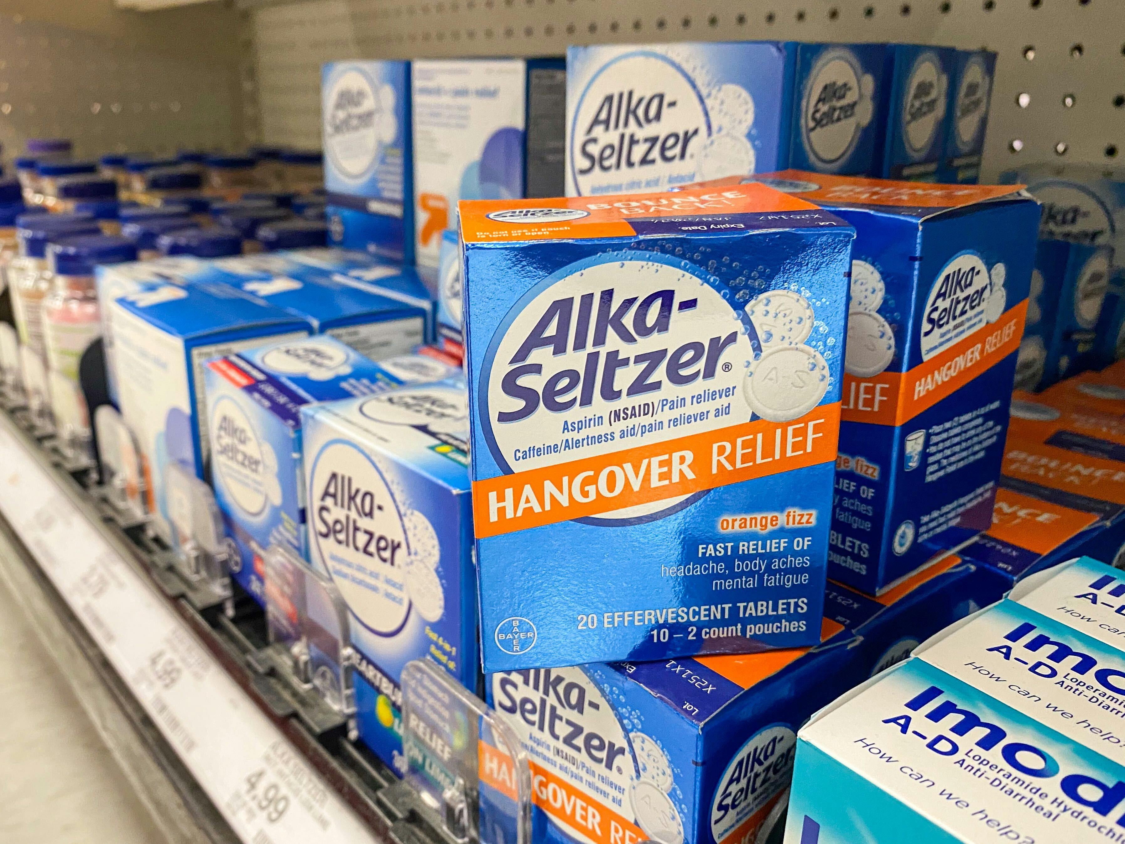 Alka-Seltzer Hangover Relief, Moneymaker At Target - The Krazy Coupon Lady