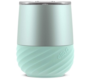 Mint tumbler on a white background