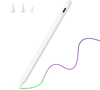 Stylus pen on a white background