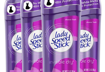 Lady Speed Stick Deodorant 4-Pack
