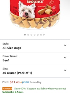 A picture showing the 40% of coupon