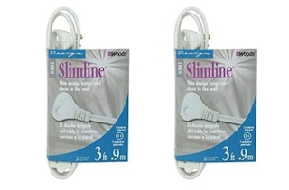 SlimLine Indoor Flat Plug Extension Cord