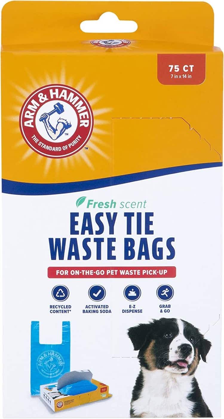 arm and hammer easy tie waste bags