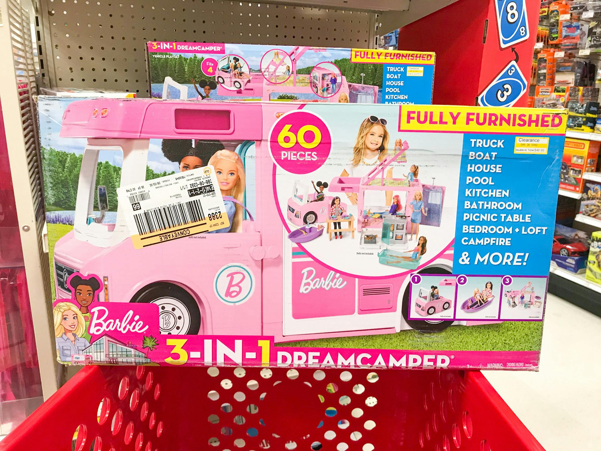 target barbie 3 in 1 camper