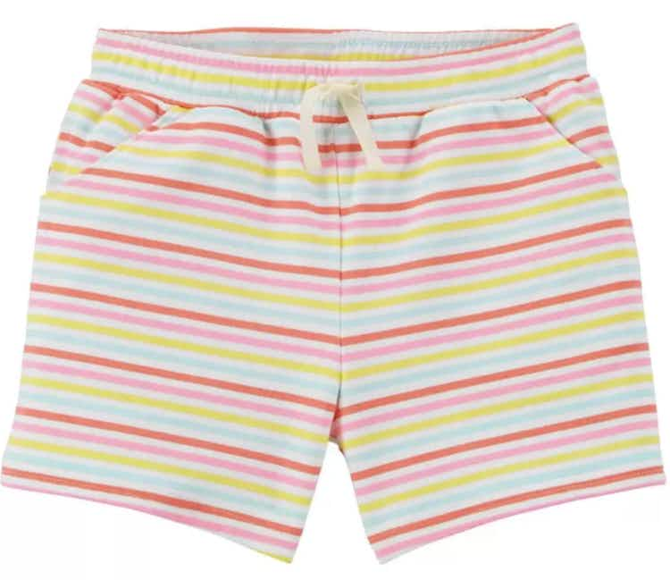 kids' striped shorts