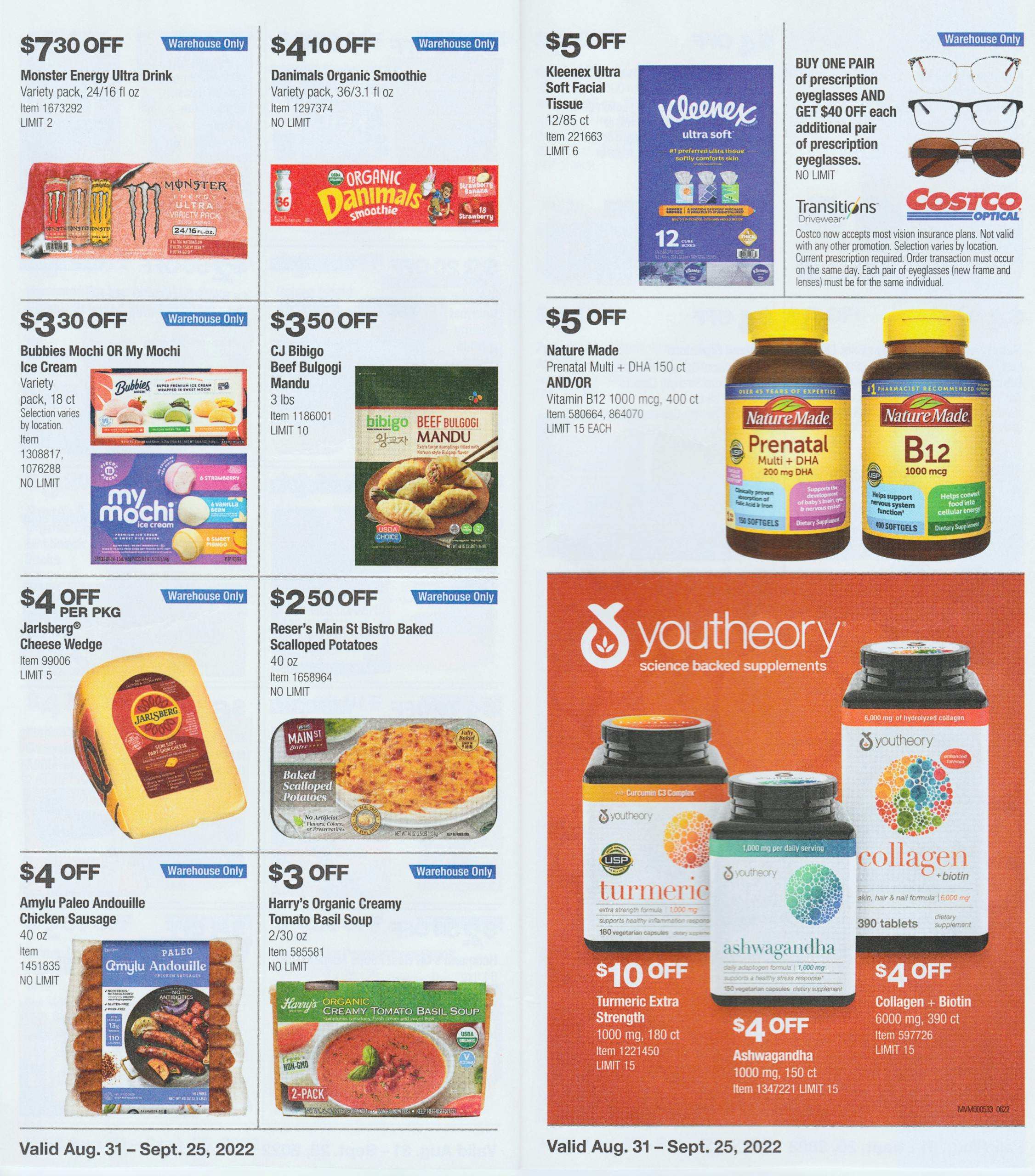 Costco Coupon Book September 2022 Ad Scan + In-Store Prices ...