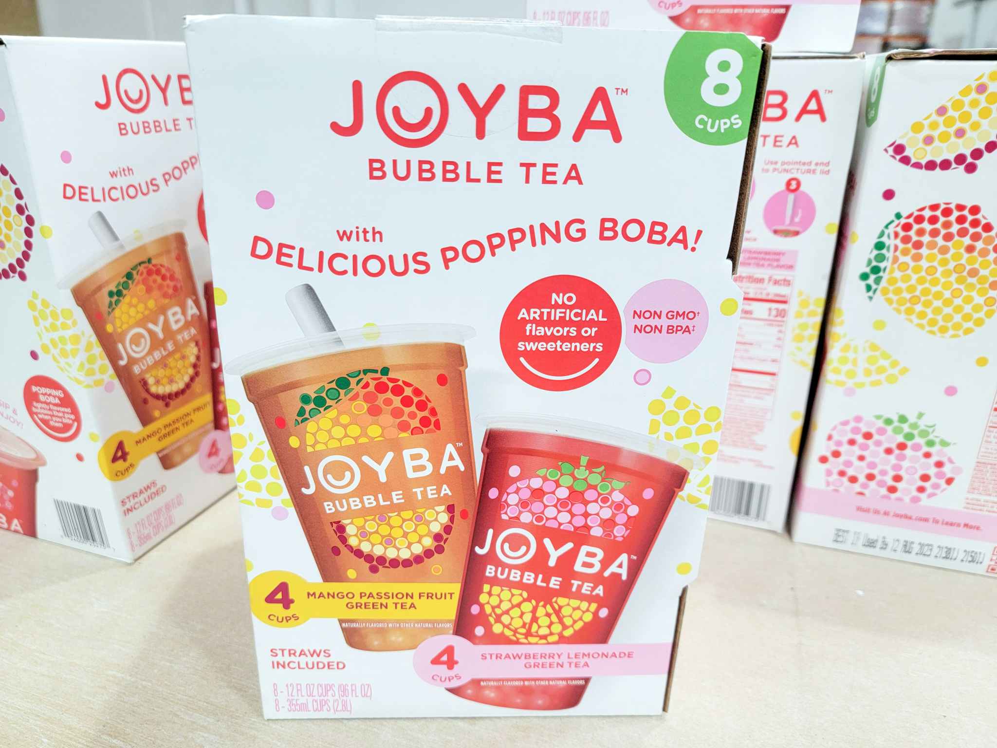 joyba popping boba bubble tea