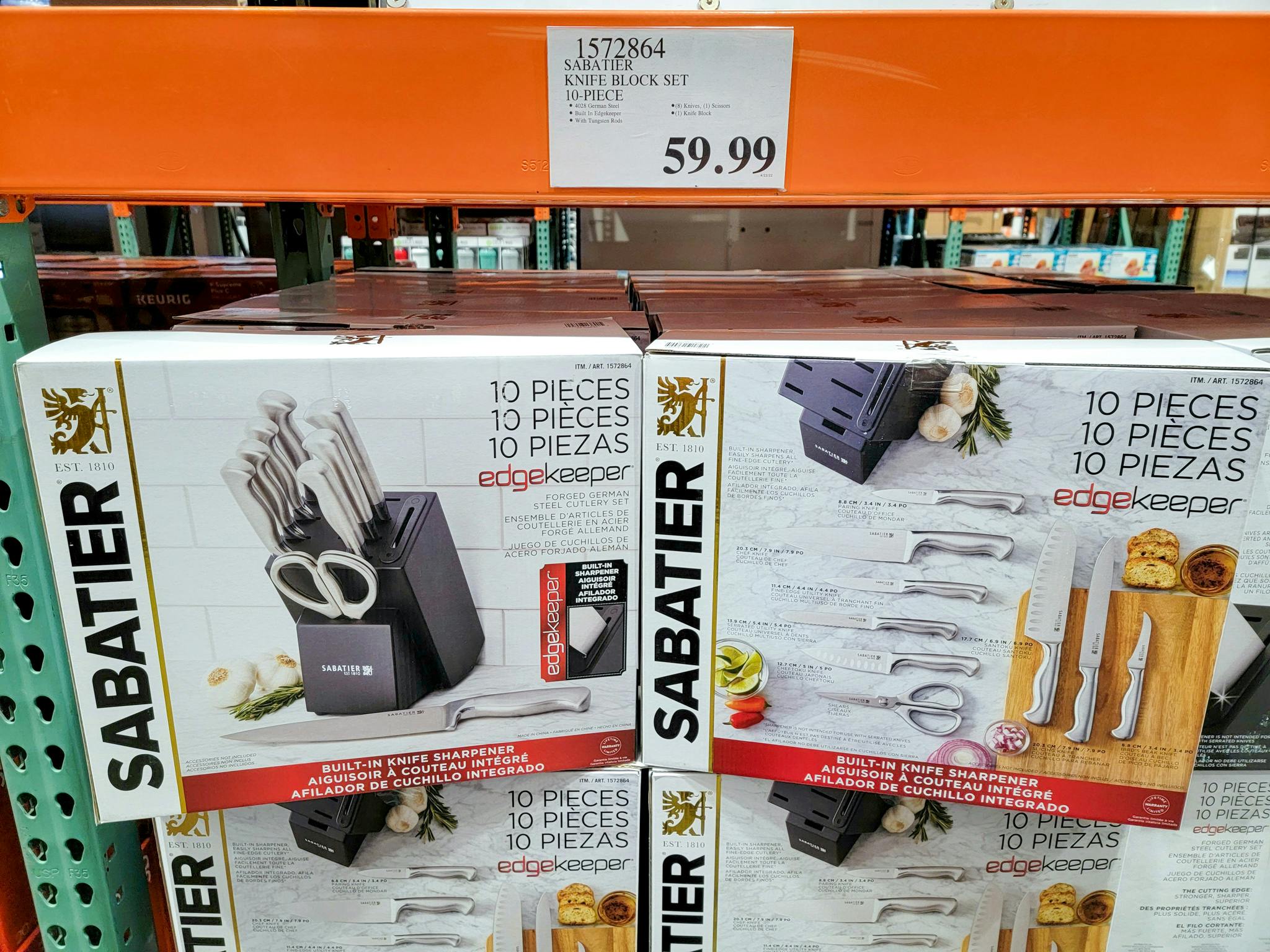 Knife block sets