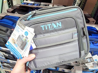 grey Titan lunch box