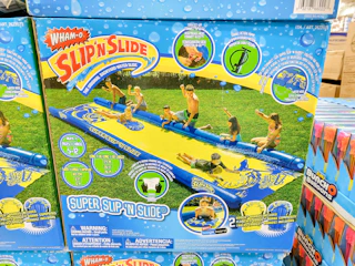 a large slip n slide