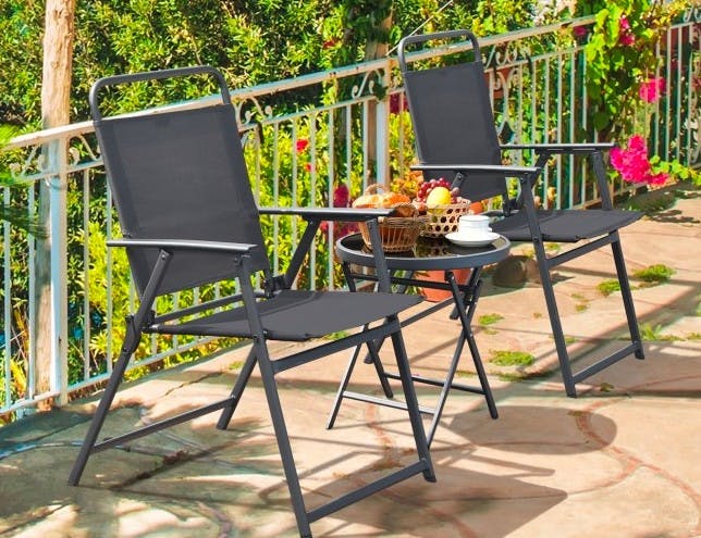 3-Piece Bistro Patio Set, Only $95 Shipped - The Krazy Coupon Lady