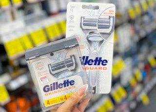 gillette skinguard held in hand