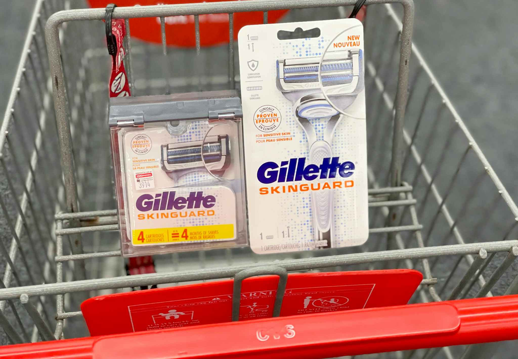 gillette skinguard in cart