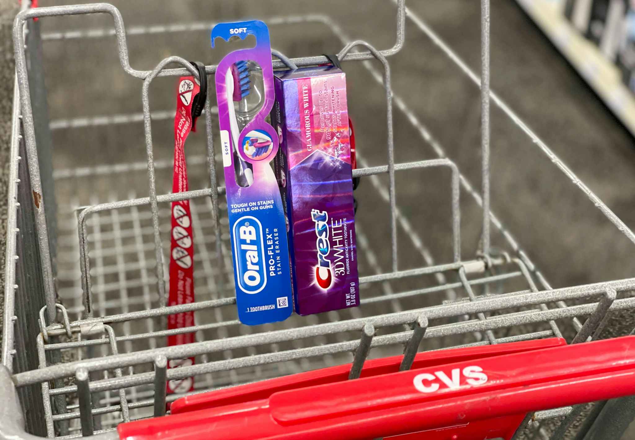 crest and oral-b in cvs cart