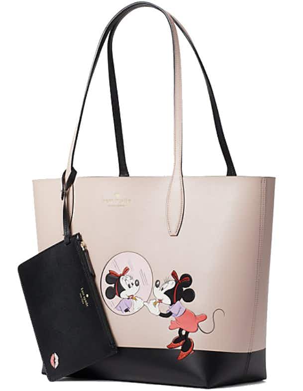 Disney X Kate Spade New York Minnie Mouse Large Reversible Tote stock image 2022