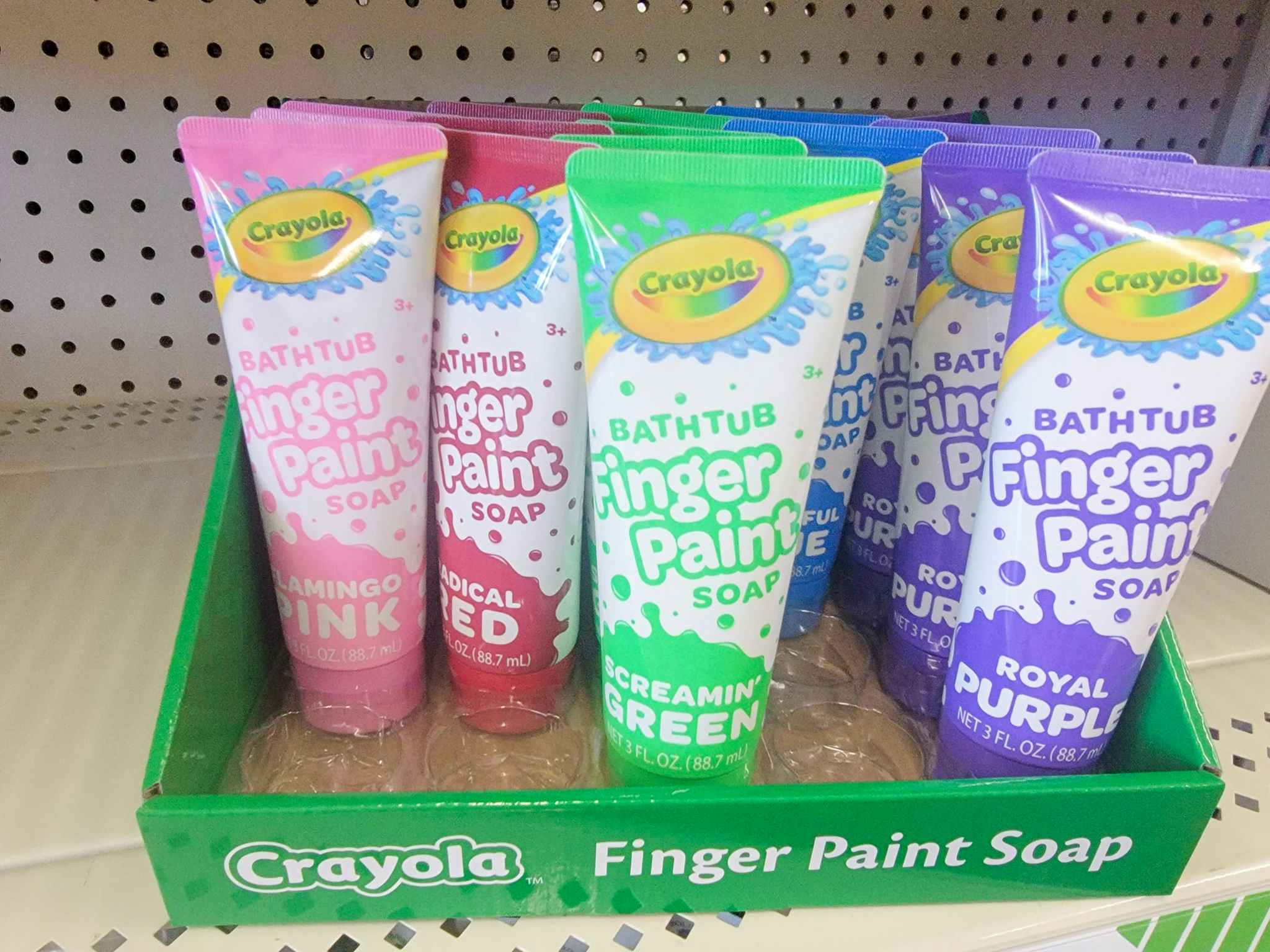 crayola bath tub finger paints