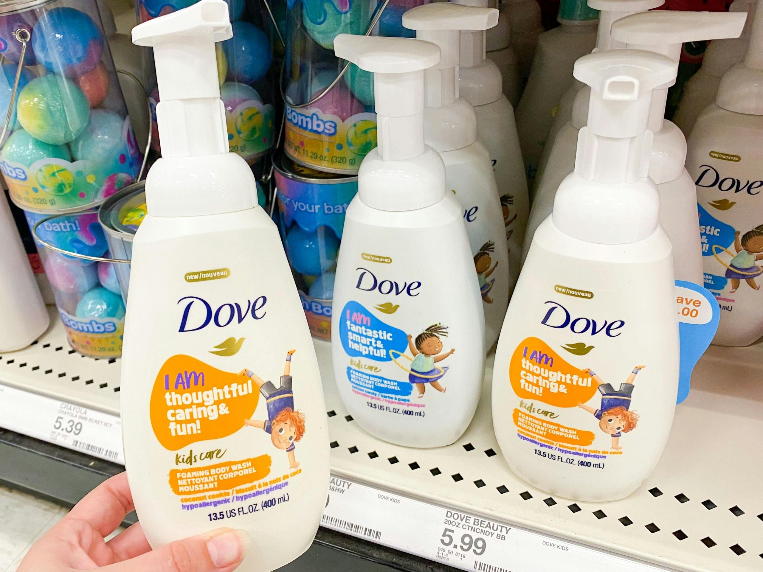 Dove Kids Care Foaming Body Wash, Only 1.24 at Target The Krazy