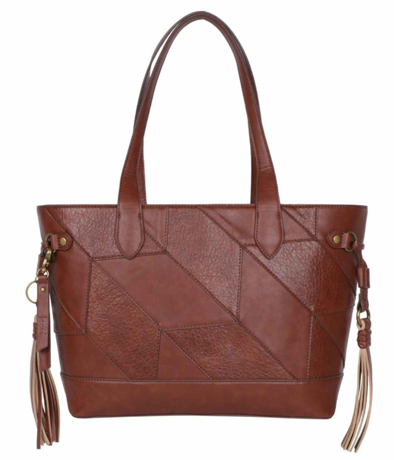 a brown tote bag