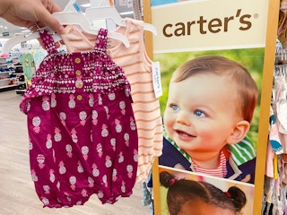 carters rompers in stores