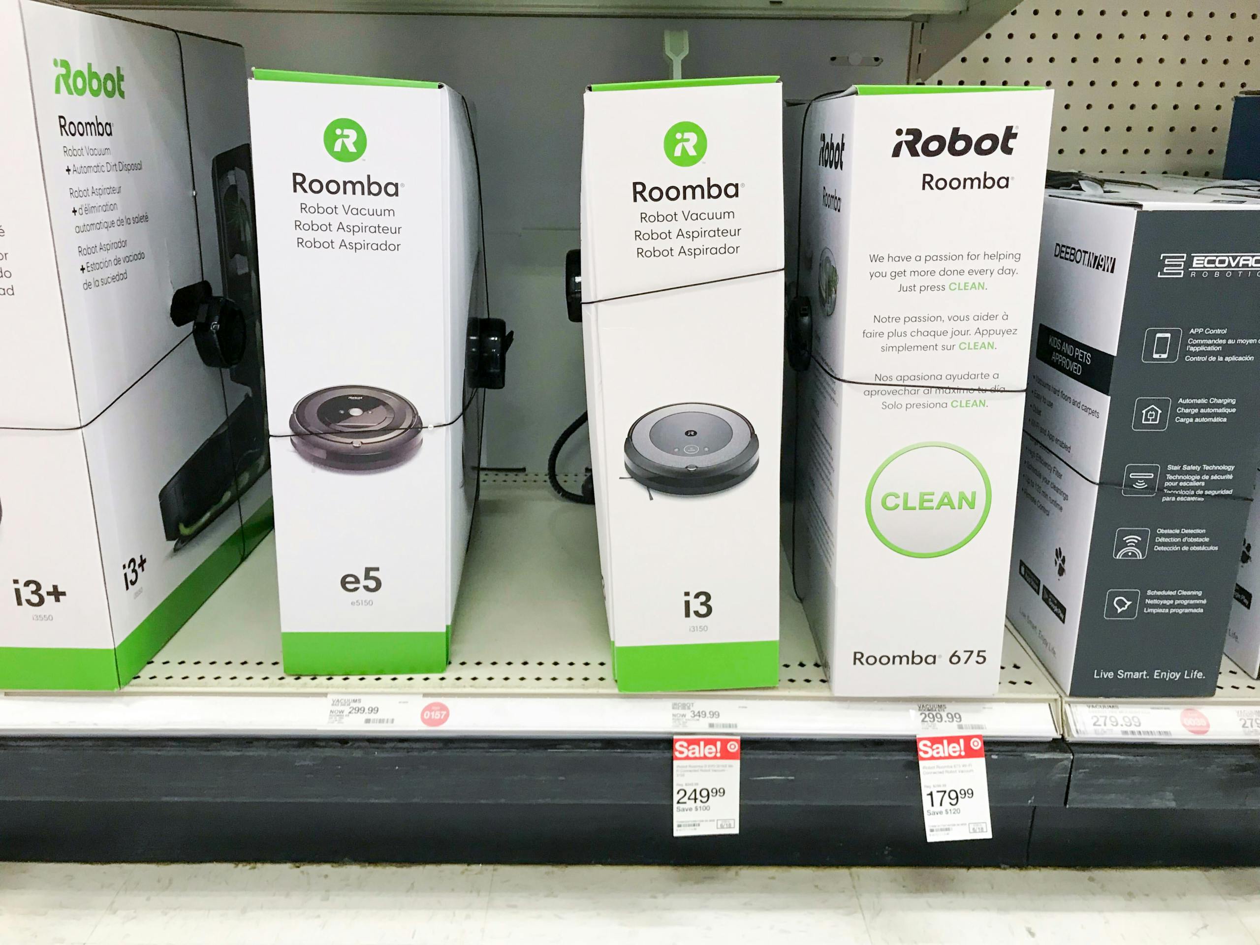 iRobot Roomba Vacuums on Sale at Target 