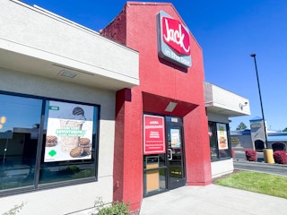 outside a jack in the box