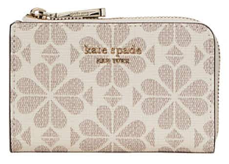 kate Spade Flower Coated Canvas Key Pouch stock image 2022(1)