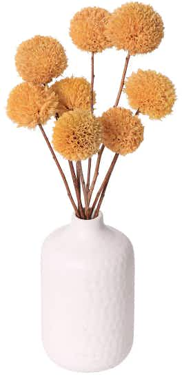 Sonoma Goods For Life Dried Craspedia Vase Table Decor