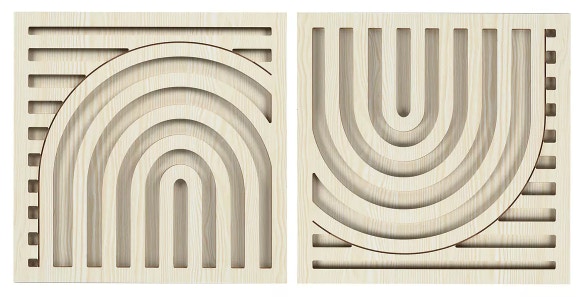 Sonoma Goods For Life® Rainbow Panel Wall Decor 2-piece Set