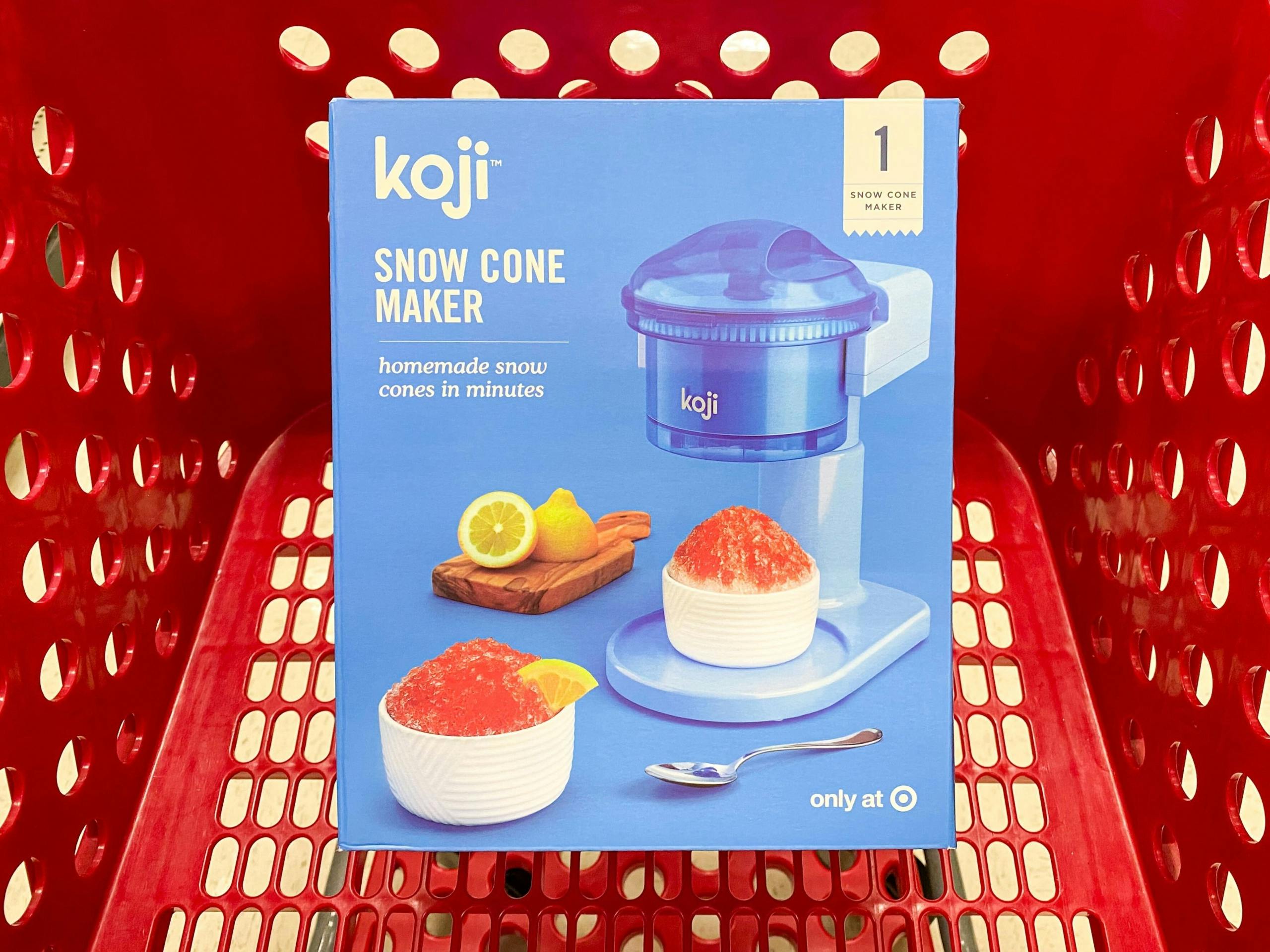 Koji Snow Cone Maker, Only 21.37 at Target The Krazy Coupon Lady