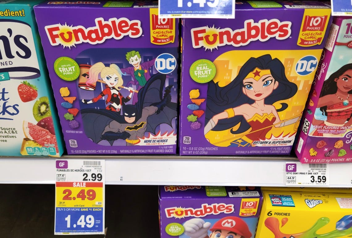 Funables Fruit Snacks Only 149 At Kroger The Krazy Coupon Lady 7063