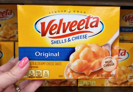 2 Velveeta Shells & Cheese