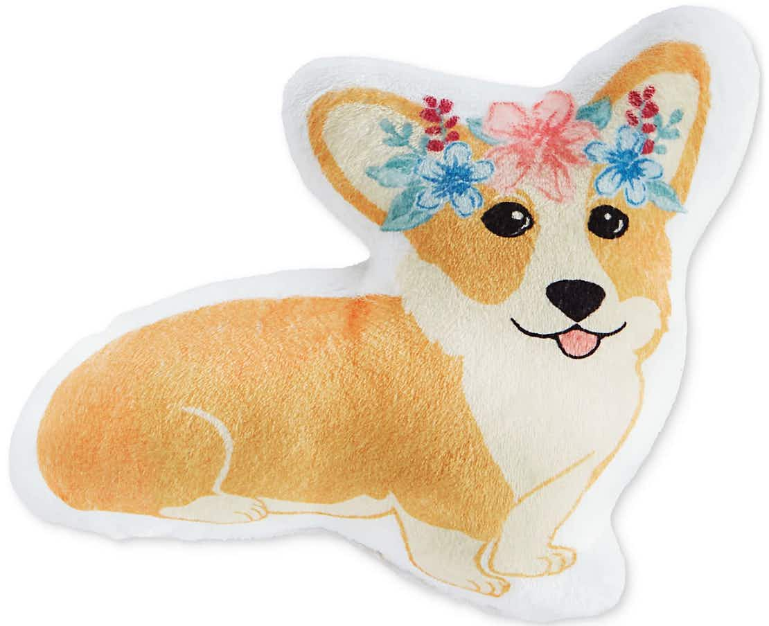 Corgi throw Pillow stock image