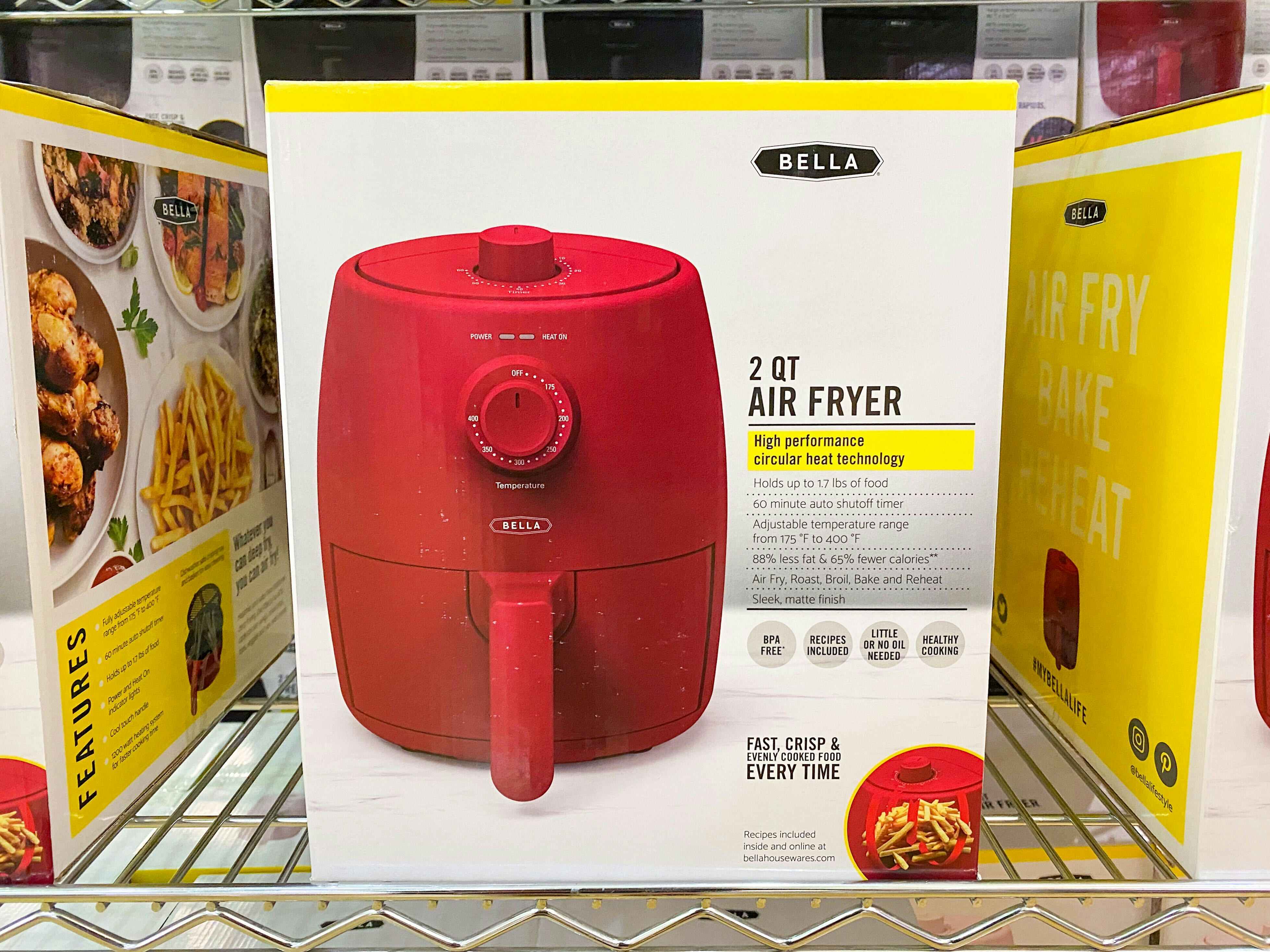 Macy's In Store Clearance Bella Air Fryer
