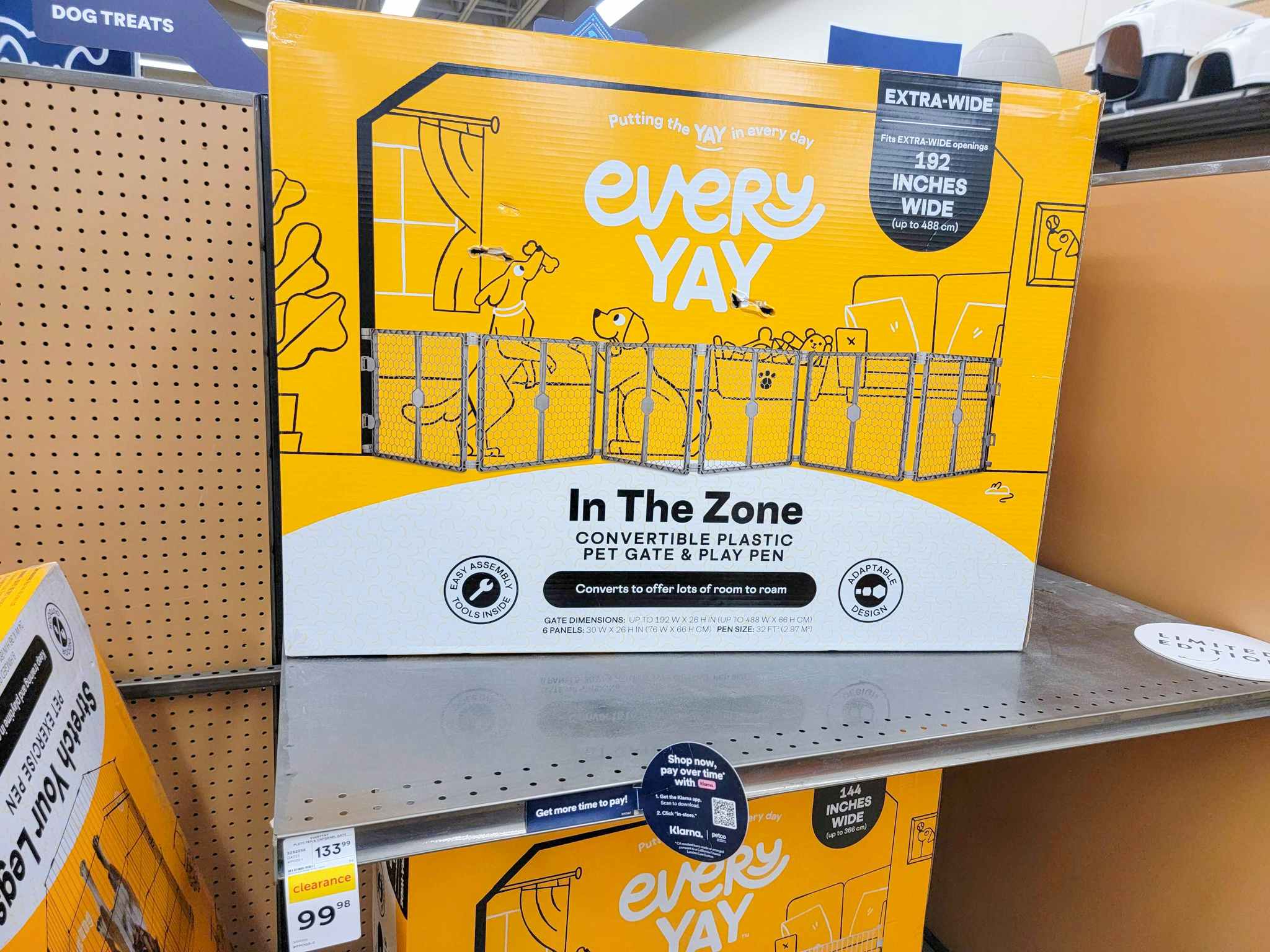 in the zone pet gate and play yard at petco