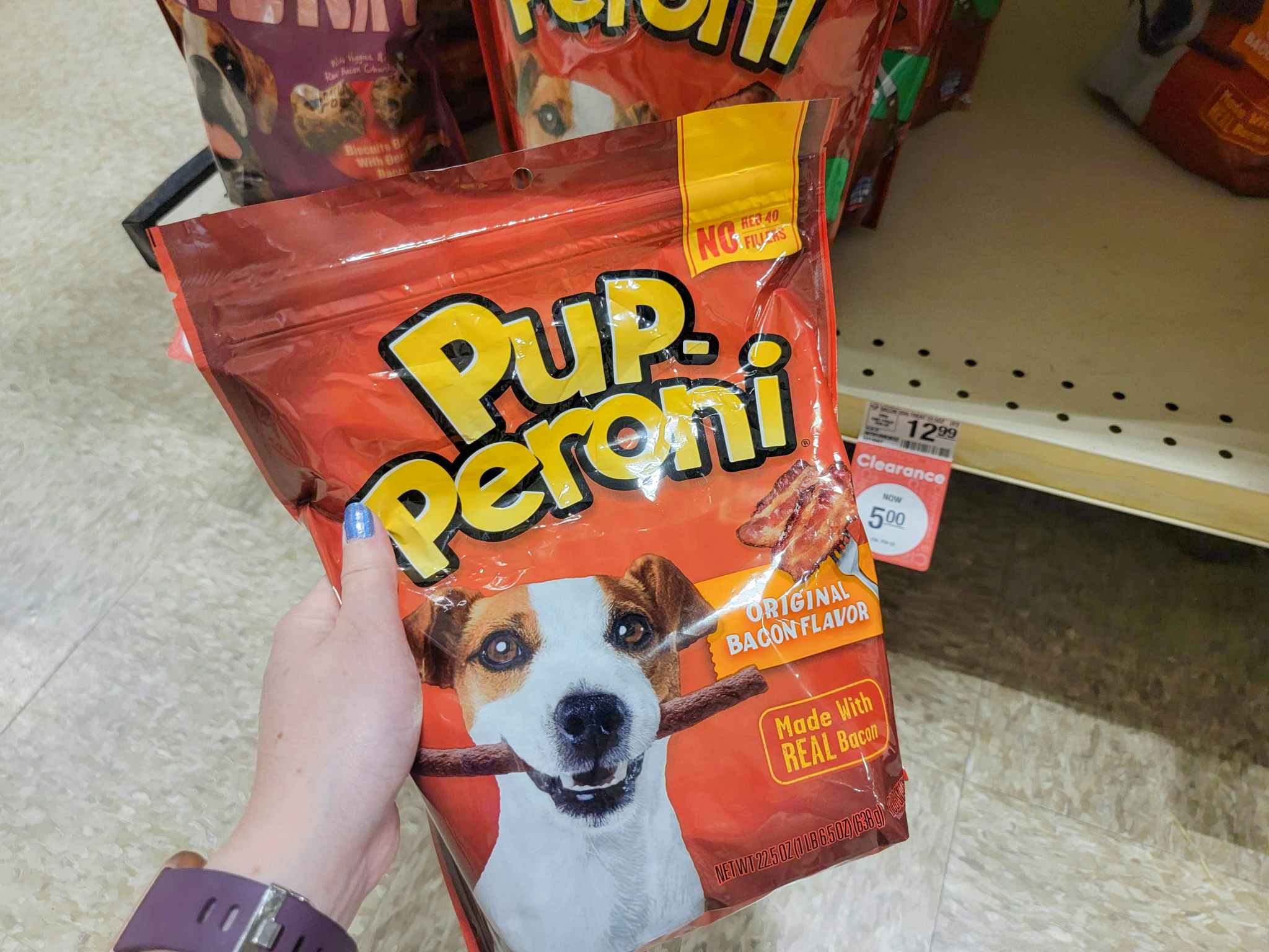 pup-peroni treats on clearance